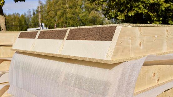 Panneau Isolant En Fibre De Bois Pour Toitures En Pente Usystem Roof Panneau Isolant En Fibre De Bois Pour Toitures En Pente Usystem Roof