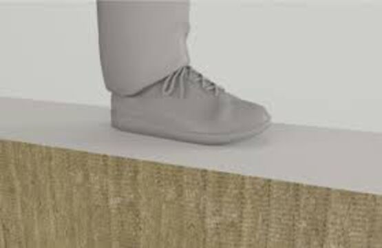  Panneau isolant en laine de roche pour toitures terrasses béton maçonnées | Rockterrace - Isolants laine minérale support d'étanchéité