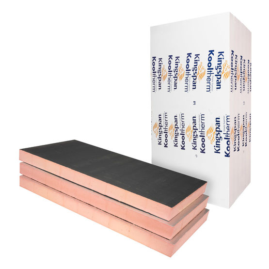Panneau isolant en mousse résolique pour façades ventilées | Kooltherm K15 - produit présenté par KINGSPAN INSULATION  N.V.