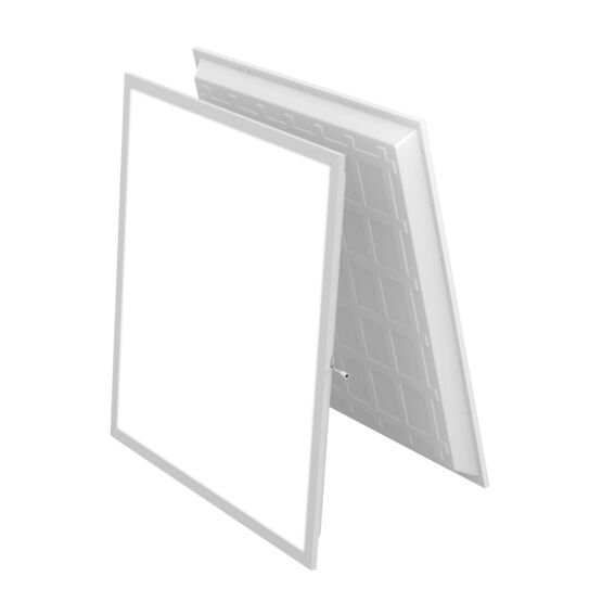  Panneau LED rétroéclairé | SRPL60X60-28WH-BL-4KP1 LP1 Series 60 x 60 cm 28W Cadre blanc - Panneaux lumineux