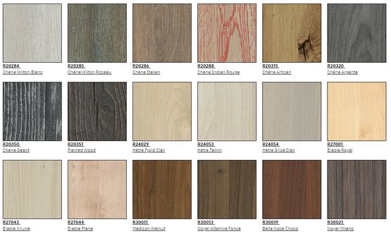  Panneau mélaminé décors bois | DECOBOARD PFLEIDERER - Panneau stratifié ou mélaminé