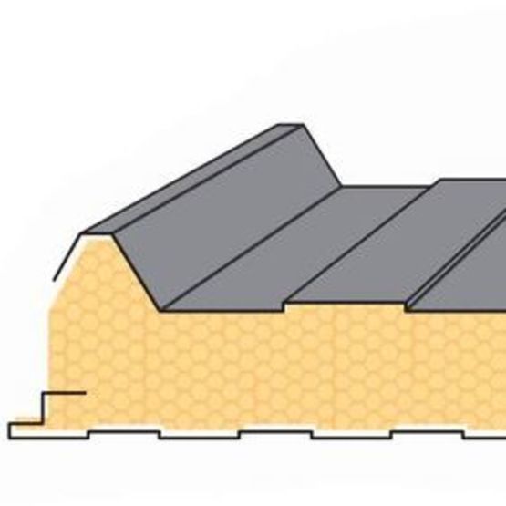 Panneau métallique acoustique pour façades ou couvertures | CASTOROOF ROCHE