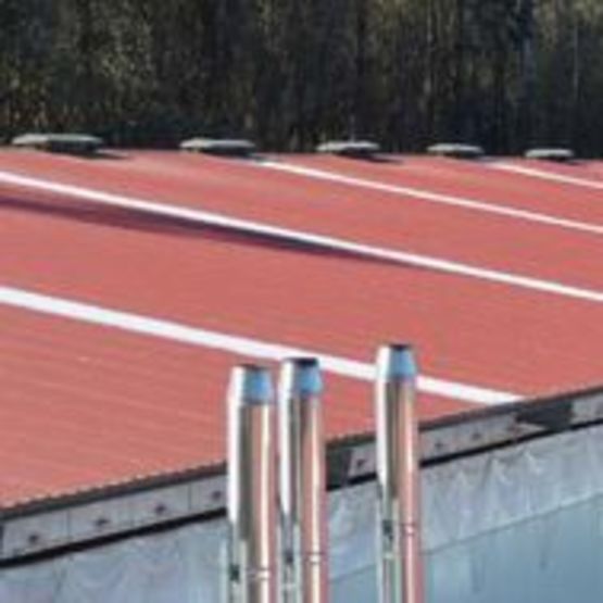 Panneau métallique autoportant pour les toitures de fermes | AGROROOF G5