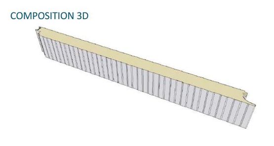Panneau métallique fixations cachées autoportant pour la construction de façades | CASTOWALL FC - produit présenté par CASTORMAT