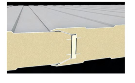  Panneau métallique isolé PUR et PIR pour bardage à fixation visible | MEC - ITALPANNELLI