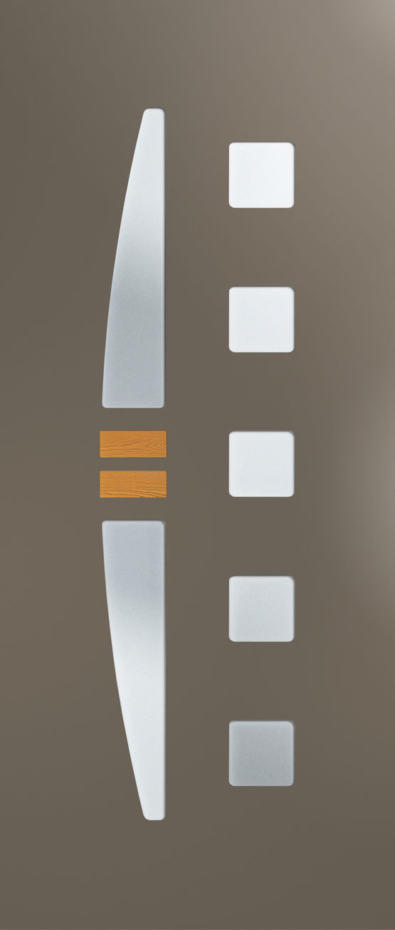  Panneau pour porte d&#039;entrée en aluminium | Color Touch  - Porte d'entrée en aluminium