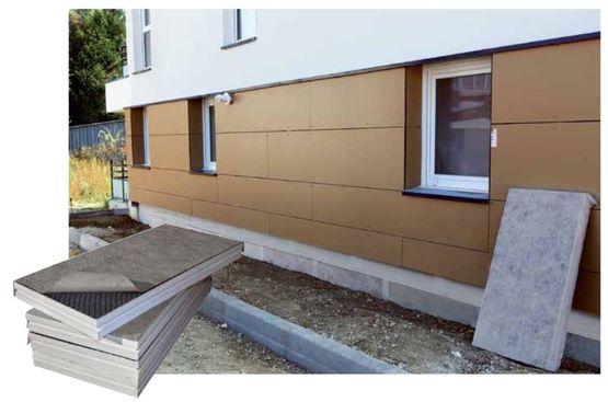  Panneau pour protection, isolation et drainage des parois enterrées en ITE | Polyfoam Drain - Isolant pour ITE