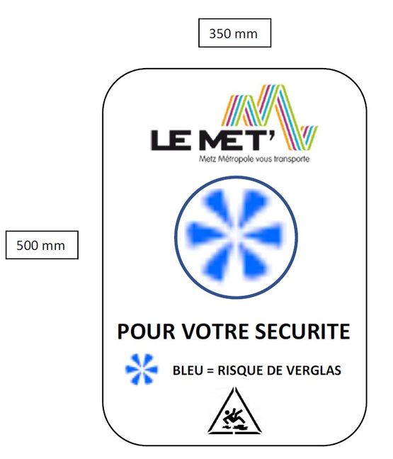  Panneau prévention des risque de verglas | MOSELLE - Panneaux et autres signalisations routières