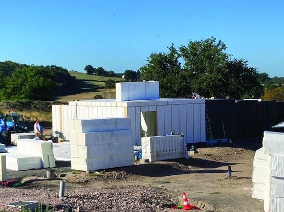  Panneau PSE biosourcé pour isolation sous dallage sur terre-plein | Maxisol ECA - HIRSCH