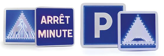  Panneau renforcé BTR à LEDs carré | 1-02-2-170 - SALMA STORE