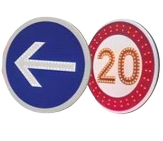 Panneau renforcé BTR à LEDs rond | 1-02-2-168 - produit présenté par SALMA STORE