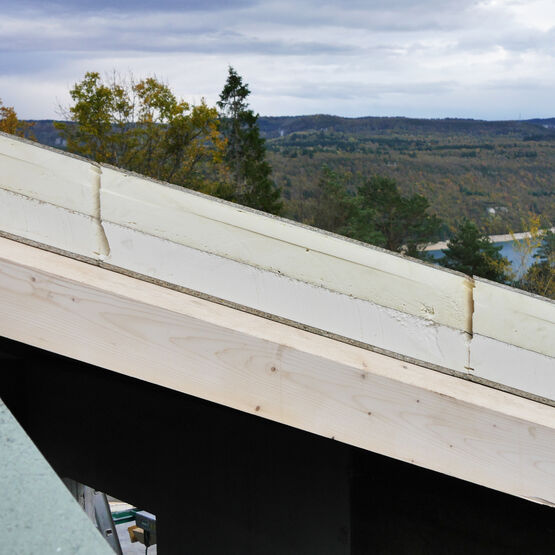 Panneau de toiture pour toiture en pente en polyuréthane (PIR) Usystem Roof SW Easy Airtight