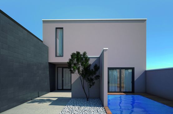  Panneau solaire thermique en dalle d'ardoise pour sol extérieur et façade | Thermoslate Plat - CUPA PIZARRAS