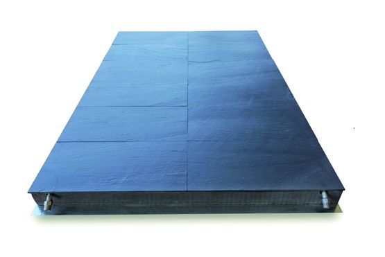  Panneau solaire thermique en dalle d'ardoise pour sol extérieur et façade | Thermoslate Plat - Capteurs solaires et accessoires (fluides, vase d'expansion, gestionnaires, etc.)