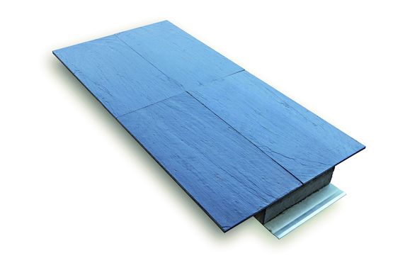 Panneau solaire thermique en dalle d'ardoise pour sol extérieur et façade | Thermoslate Plat - produit présenté par CUPA PIZARRAS