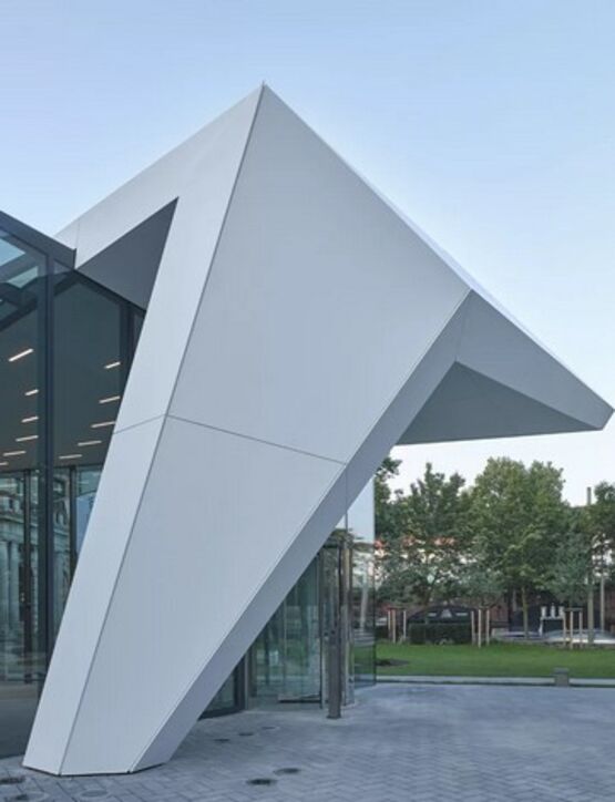 Panneau solid surface façade | HIMACS Advanced Series - produit présenté par HIMACS | LX HAUSYS EUROPE