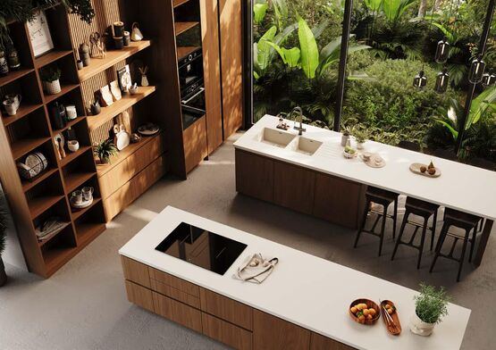 Panneau technique en solid surface HIMACS| Panneau cuisine HIMACS résistant et hygiénique - produit présenté par HIMACS | LX HAUSYS EUROPE