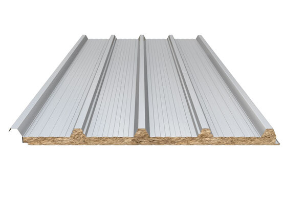 Panneau thermo-isolant pour toitures á 5 nervures en laine minérale | ALUTECH DACH MW 