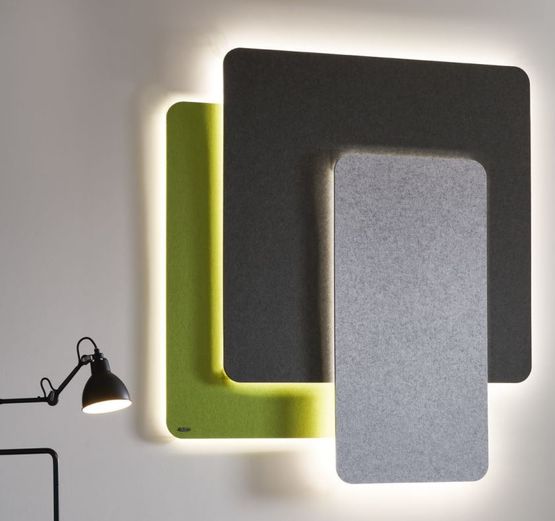  Panneaux acoustiques décoratifs rectangulaires ou carrés pour murs | SLIMPANEL MURAL  - Panneaux muraux et absorbeurs acoustiques