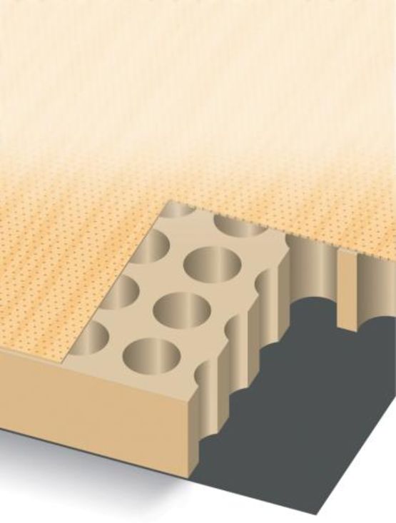  Panneaux aux perforations microfines pour absorption sonore | MAkustik Ma 20 Fine - Panneaux muraux et absorbeurs acoustiques