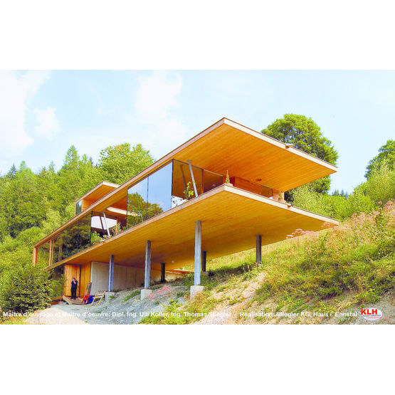 Panneaux bois CLT de grandes dimensions à usage structural | KLH