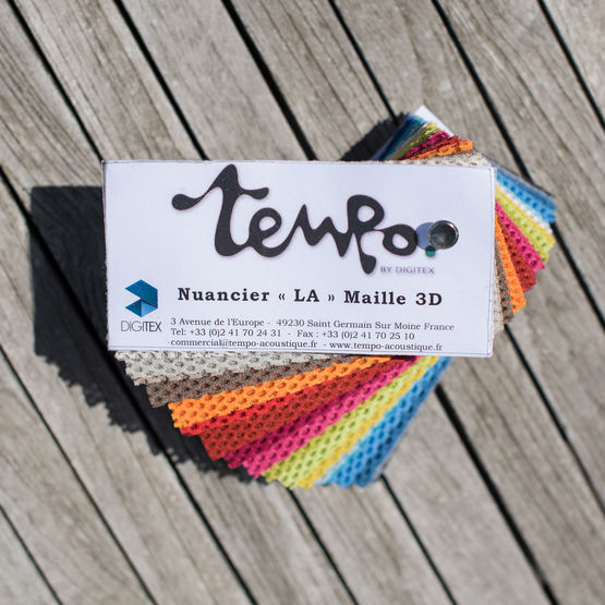 Panneaux d’absorption acoustique en forme de carré | TEMPO Panneaux - produit présenté par DIGITEX