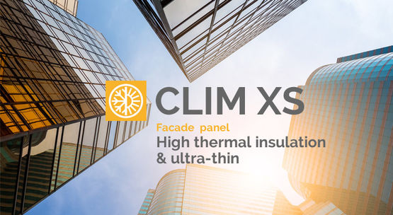  Panneaux de façade ultra-isolant thermique - CLIM XS - GROUPE ISOSTA