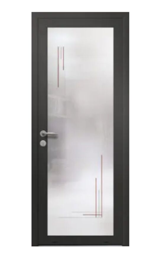  Panneaux de portes en verre |  VERTIGO  - Porte d'entrée en PVC ou composite