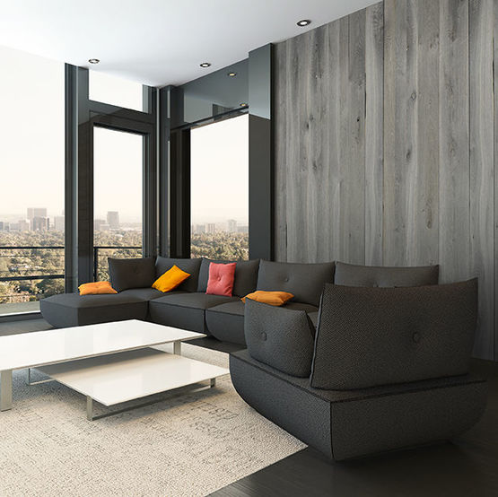 Panneaux décoratifs en bois avec placage essence de chêne | QUERKUS - produit présenté par DECOSPAN