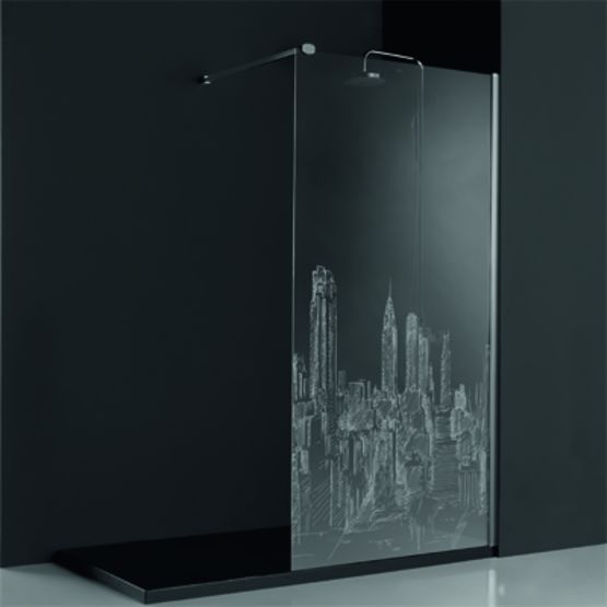  Panneaux fixes en verre pour baignoire et douche | Fixes One - PROFILTEK