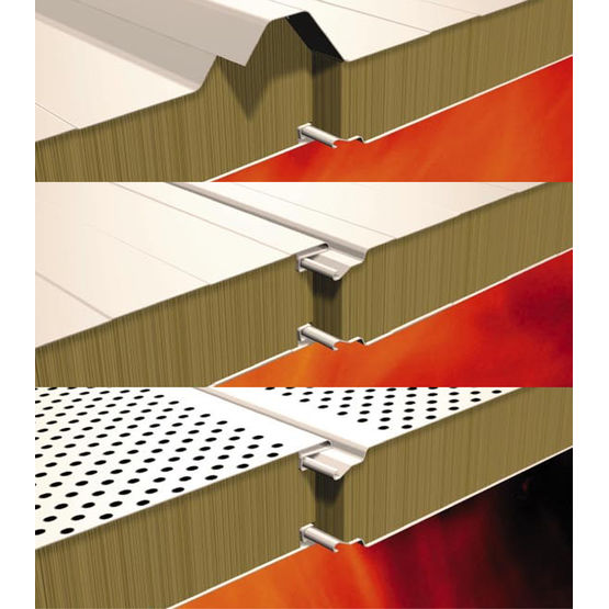 Couverture sèche, bac acier, panneau sandwich isolant – Tremblay toiture