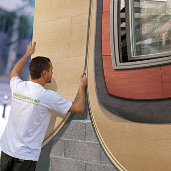 Panneaux isolants rigides et hydrofuges jusqu&#039;à 240 mm d&#039;épaisseur | Isonat Fiberwood Multisol 140 - produit présenté par BUITEX INDUSTRIES