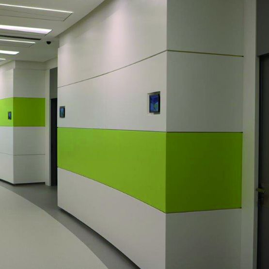 Panneaux pour l’agencement dans les environnements de santé | Corian® - produit présenté par DUPONT™ CORIAN®
