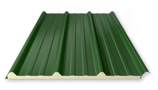 Panneaux Sandwich isolants pour toits inclinés | Modèle Eco - produit présenté par SODITRADE