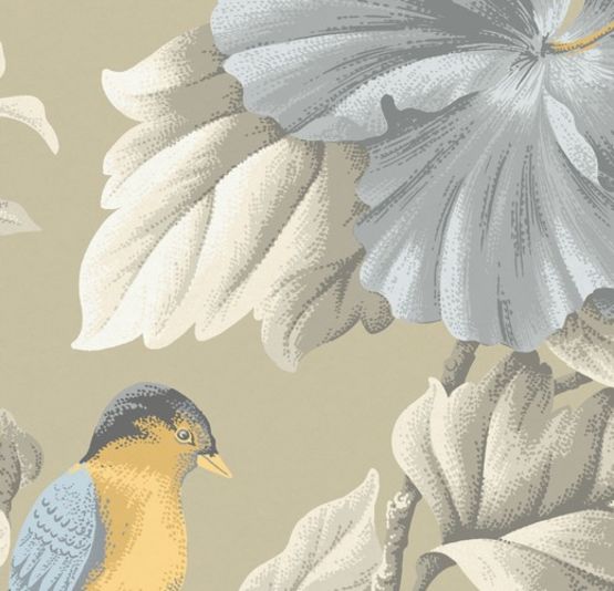  Papier Peint haut de gamme au design botanique et floral | Paradise Camila  - FARDIS