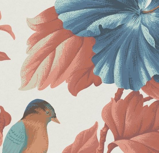 Papier Peint haut de gamme au design botanique et floral | Paradise Camila  - produit présenté par FARDIS