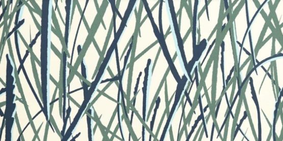 Papier peint végétal | Verdure Celadon 6454-01 - LELIÈVRE