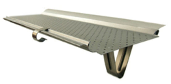  Pare-feuilles pour gouttière traditionnelle demi-ronde en zinc | GutterStark - Evacuations gravitaires et accessoires