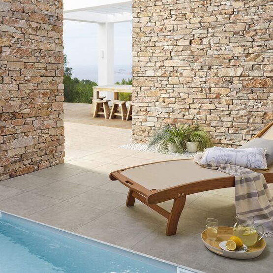  Parement mural | STONEROCK PRO en quartzite brut - WESER