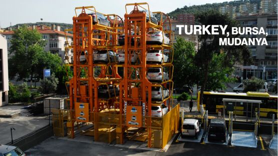  Parking de 6/8/10/12 véhicules sur l&#039;empreinte de moins de 2 voitures | Ringopark - CARPARK SYSTEM