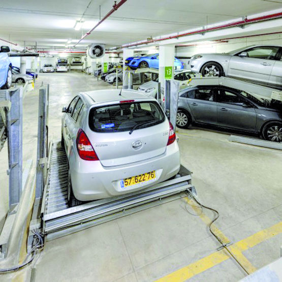  Parking mécanisé dépendant - Parkbox 401 - 2 places, sans fosse - WÖHR PAR ALINEA PARK