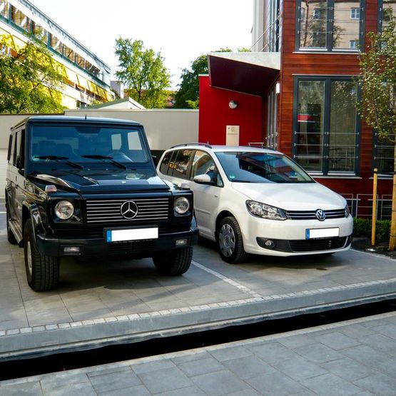  Parking mécanisé indépendant - 2 places avec fosse | Parklift 461  - Plate-forme de superposition pour véhicules