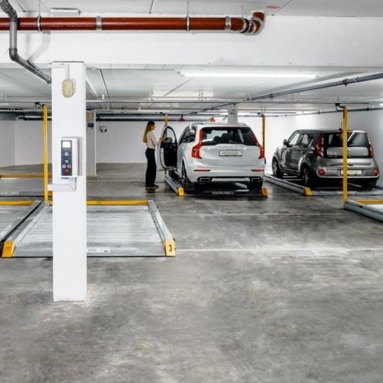 Parking mécanisé indépendant - Plateformes coulissantes sur 1 niveau | Platform 501