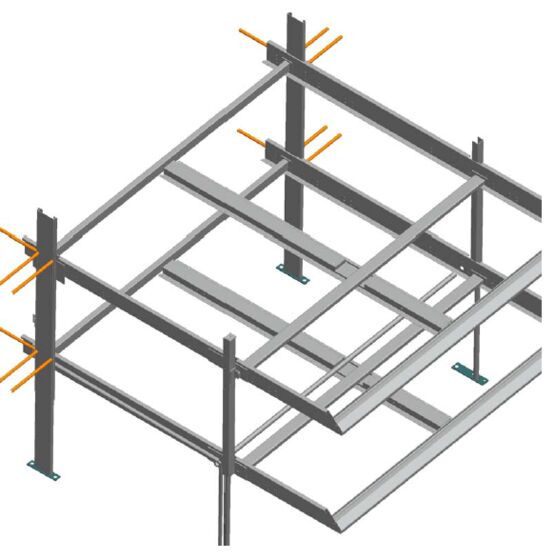  Parking mécanisé modulable pour stationnement ou stockage jusqu&#039;à 4 véhicules | 2082 parking - Plate-forme de superposition pour véhicules