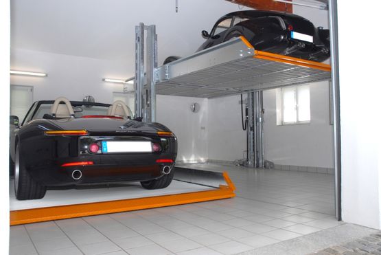  Parking mécanisé sans fosse pour superposition de véhicules | 2061 - SDEI / KLAUS MULTIPARKING FRANCE