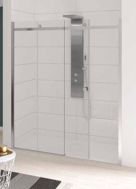  Paroi avec 1 volet coulissant sans seuil – 160 cm | KINESTYLE C - Parois de douche avec porte coulissante