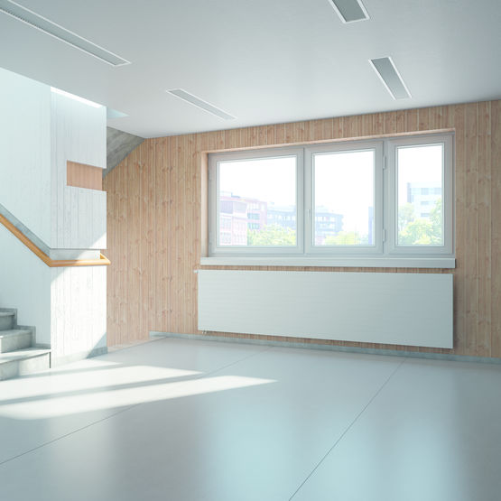  Paroi chauffante extra-plate horizontale | Paroi Chauffante HH - ARBONIA