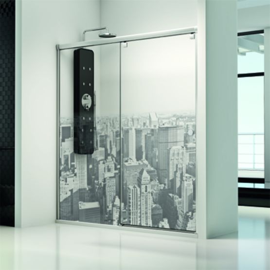  Paroi de baignoire et douche à panneaux coulissants | Vetro - PROFILTEK