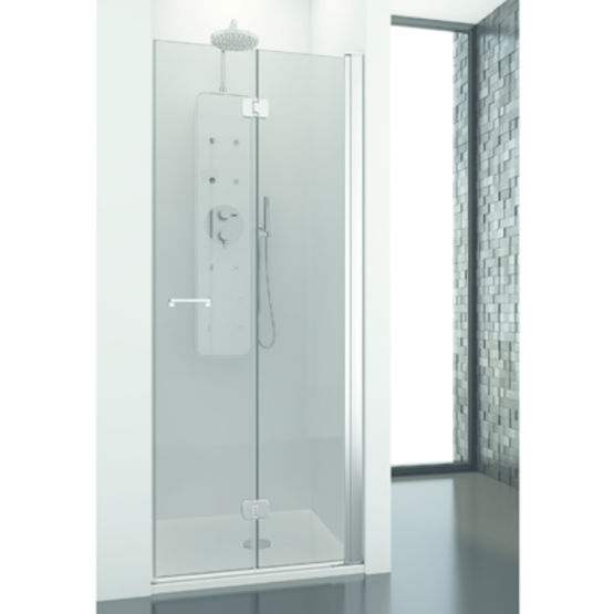 Paroi de douche en verre de sécurité à panneaux pliables | Arcoiris Plus