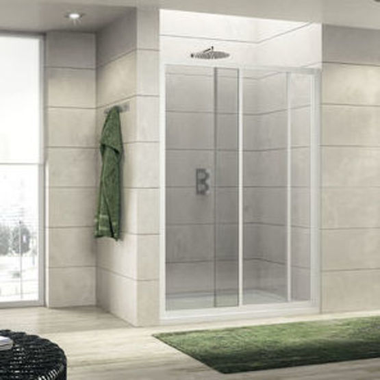 Paroi de douche porte coulissante verre 5 mm | FORDHAM